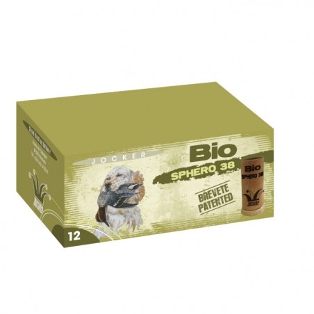 Boite de 10 Cartouches Jocker Bio Sphero 38 BJ - Cal. 12/76/25