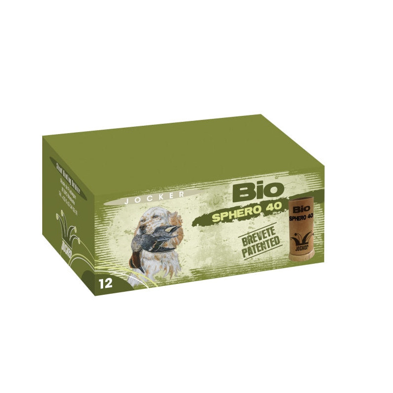 Boite de 10 Cartouches Jocker Bio Sphero 40 BJ - Cal. 12/76/25