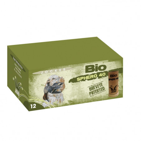Boite de 10 Cartouches Jocker Bio Sphero 40 BJ - Cal. 12/76/25