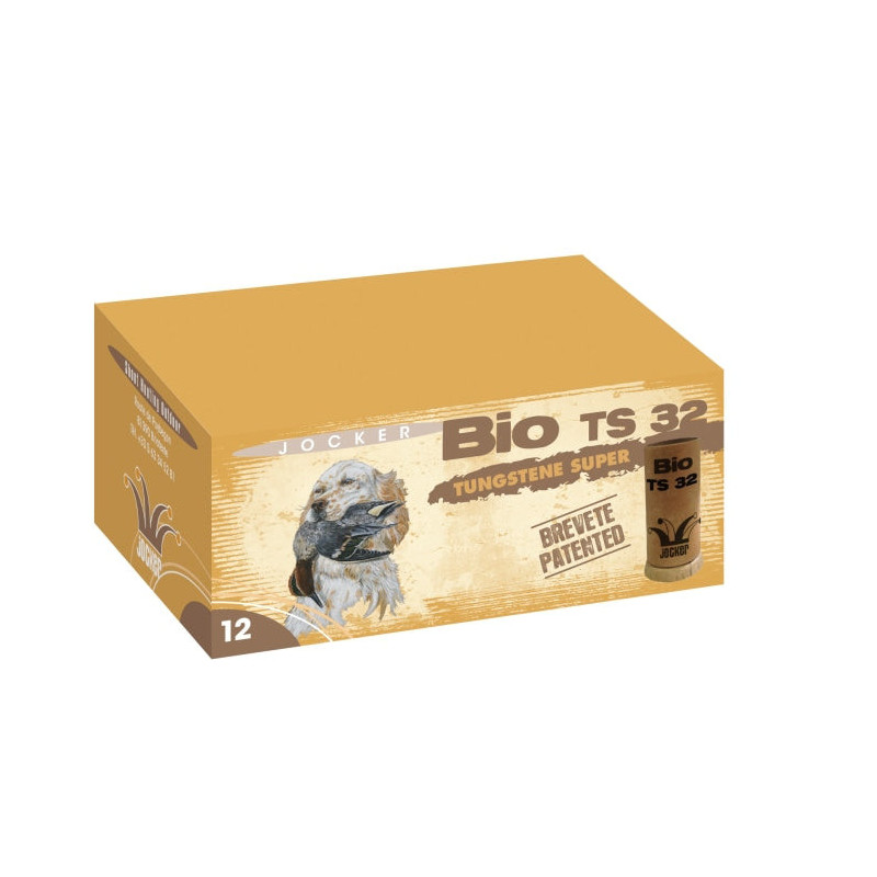 Boite de 10 Cartouches Jocker Bio TS 32 BJ Tungsten Super - Cal. 12/70/25