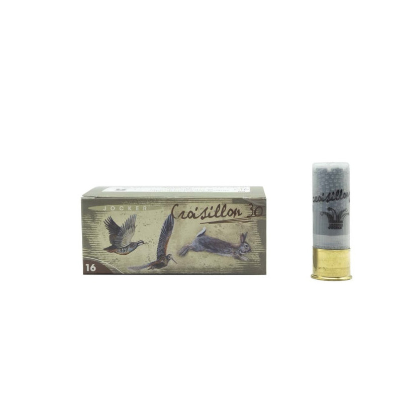 Boite de 10 Cartouches Jocker Croisillon 28 BG - Cal. 16/67/16