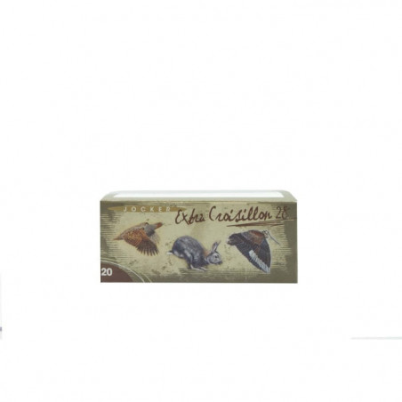Boite de 10 Cartouches Jocker Croisillon 28 BG - Cal. 20/70/16