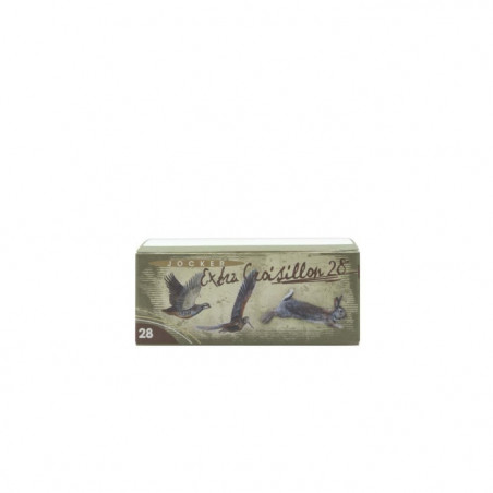Boite de 10 Cartouches Jocker Extra Croisillon 21 BG - Cal. 28/70/08