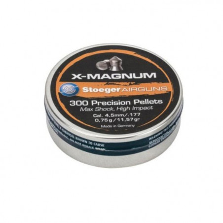 Boite de plombs Stoeger X-magnum tête pointue