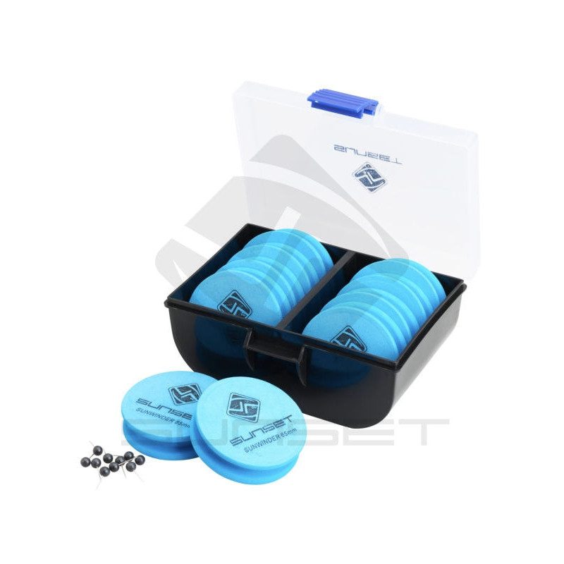 Boite de rangement plioirs mousse Sunset Sunwinder box