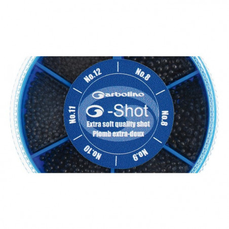 Boite distributrice Garbolino plomb non toxique - 6 cases