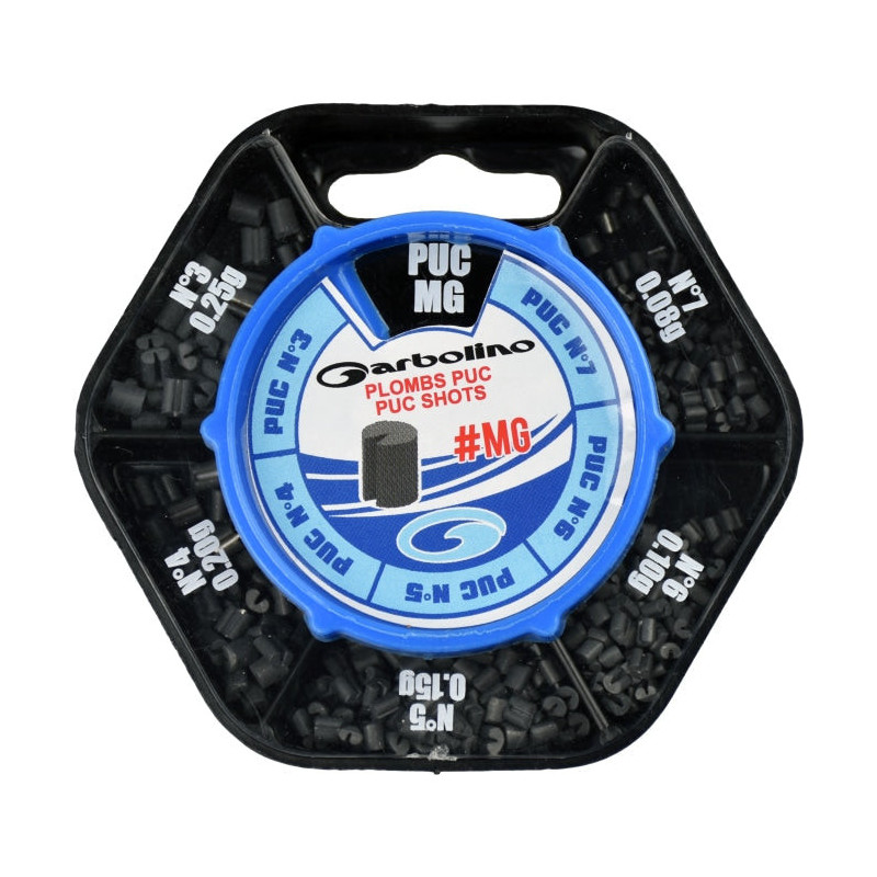 Boite distributrice Garbolino Plombs PUC - 5 cases