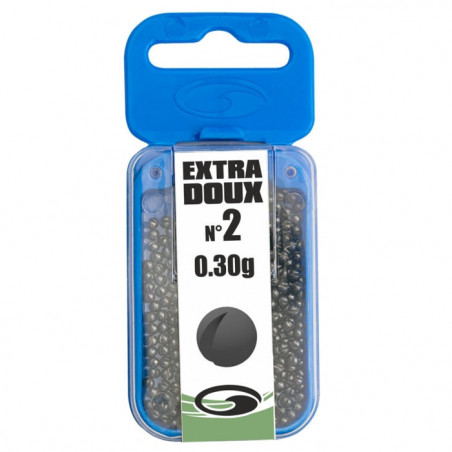 Boite individuelle plombs Garbolino Extra doux