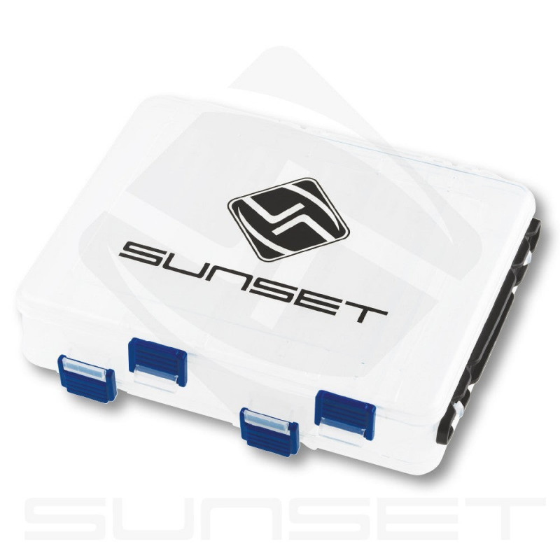 Boite leurres réversible Sunset Sunstore Twin - Transparente