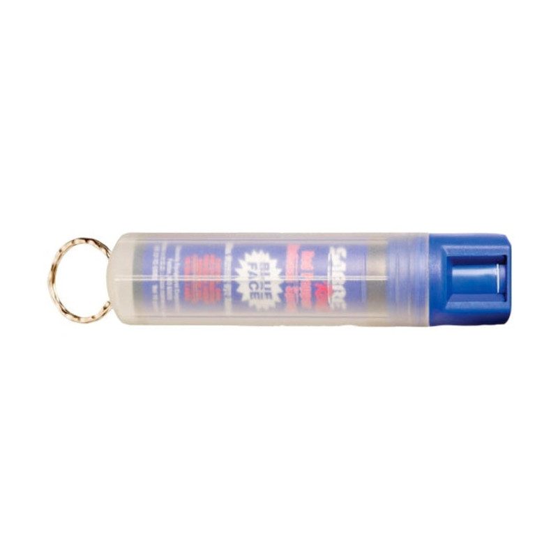 Bombe au Poivre Sabre Red 2-en-1 Marqueur Bleu - 23,7ml