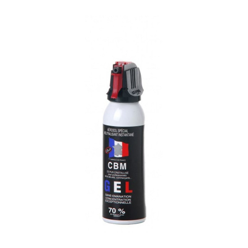 Bombe de défense CBM Cs Capot Accusol - 100 ml