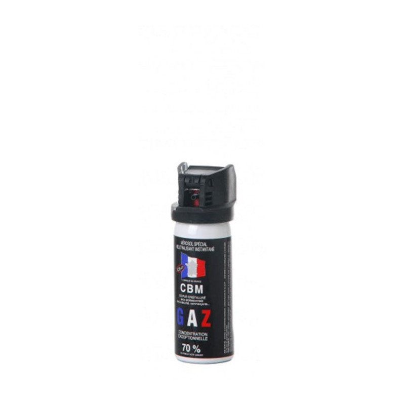 Bombe de défense CBM Cs capot clapet - 50 ml