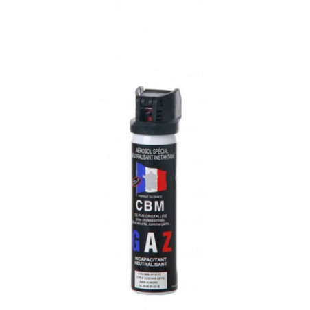 Bombe de défense CBM Cs capot clapet - 75 ml