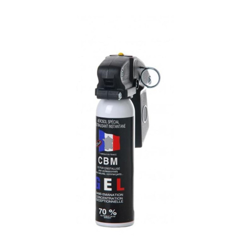 Bombe de défense CBM cs poignée standard - 100 ml