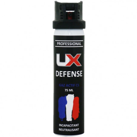 Bombe UX gaz cs capot clapet - 75 ml