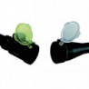 Bonnettes de protection Veoptik par paire - Jaune 42 mm