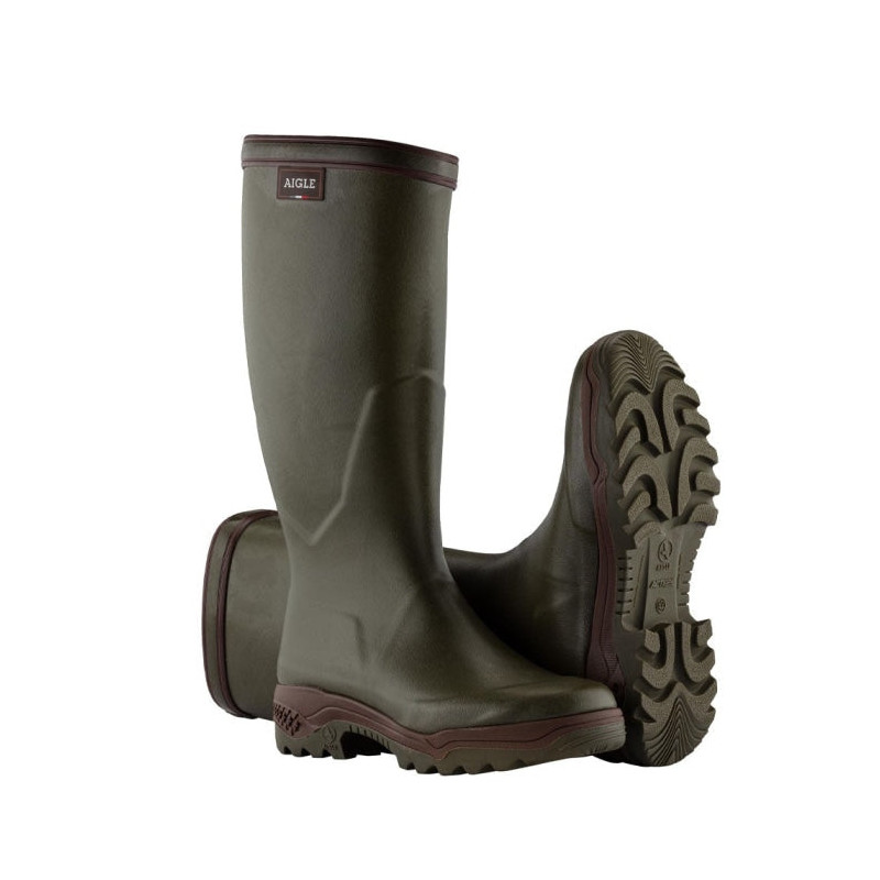 Bottes caoutchouc Aigle Parcours 2 kaki