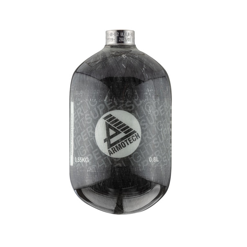 Bouteille Kevlar 0,8L 4500 PSI Ultralite - Armotech