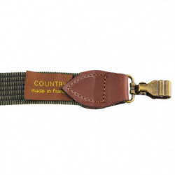 Bretelle pour arme Country Sellerie Elastiss Kaki