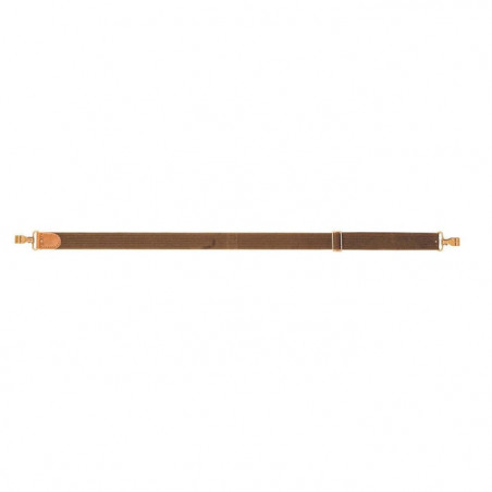 Bretelle pour arme Country Sellerie Elastiss luxe marron