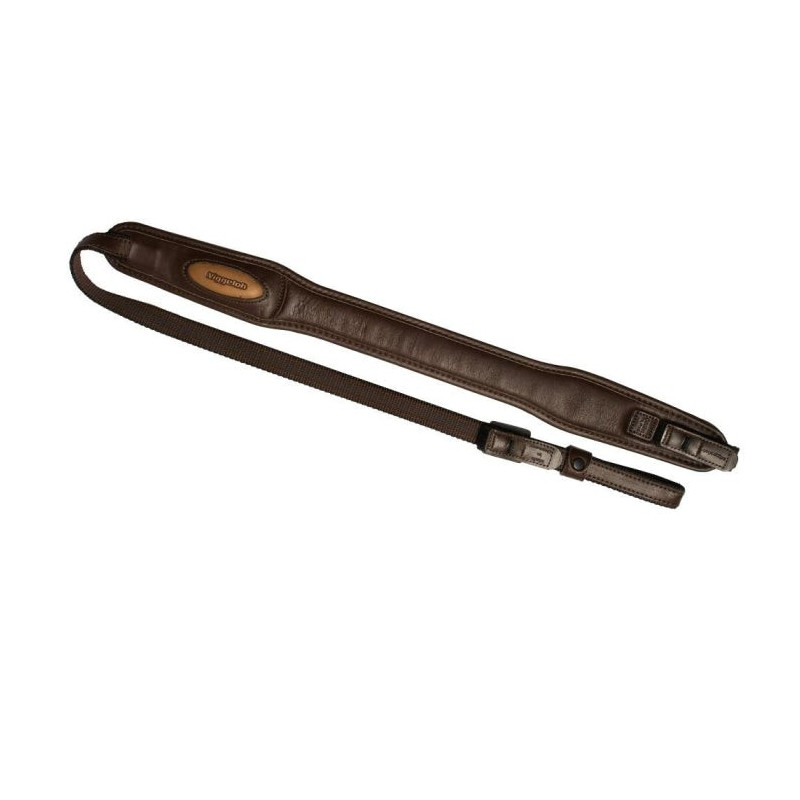 Bretelle pour carabine Niggeloh Premium en cuir - 55 cm