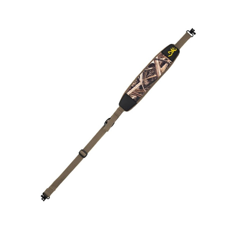 Bretelle pour fusil Browning Pro en néoprène Mossy Oak Blade