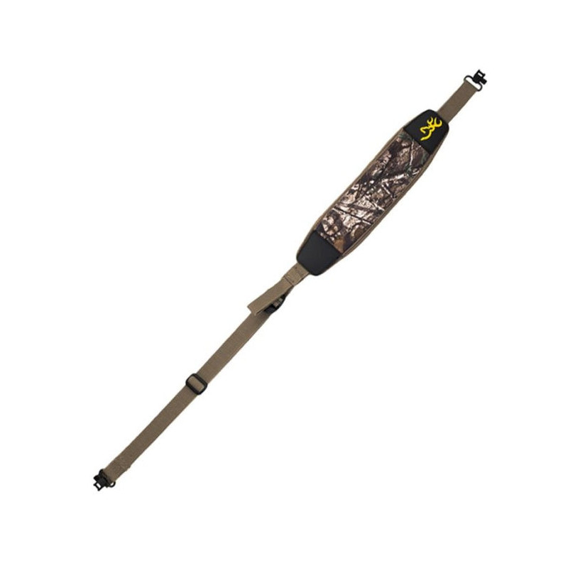 Bretelle pour fusil Browning Pro en néoprène Realtree Xtra