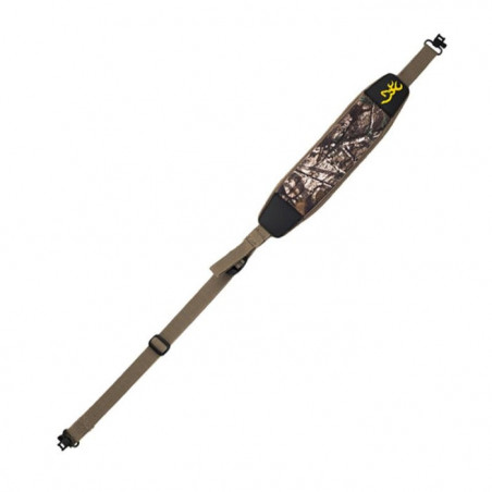 Bretelle pour fusil Browning Pro en néoprène Realtree Xtra