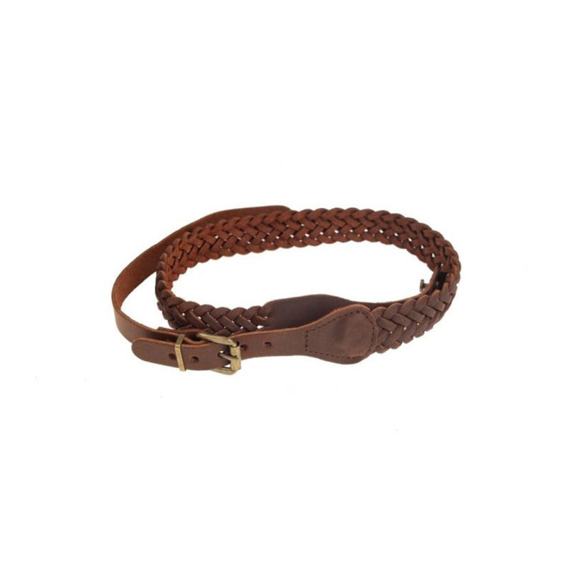 Bretelle pour fusil Januel Croute tressée 7 brins