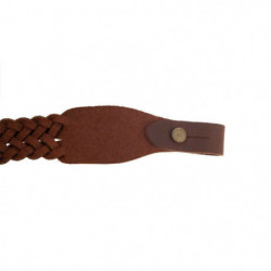 Bretelle pour fusil Januel Croute tressée 7 brins