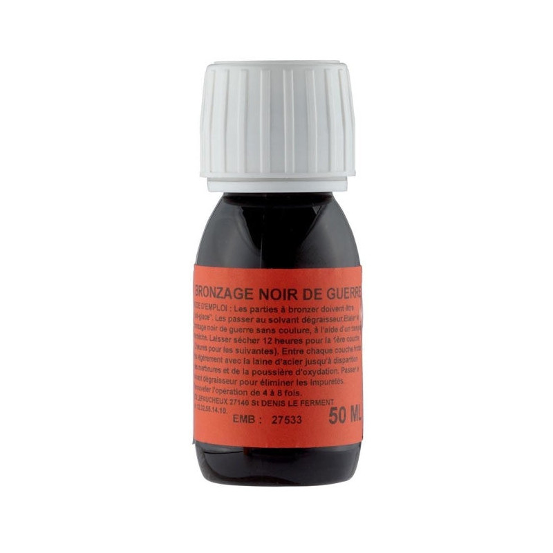 Bronzage noir de guerre Lefaucheux - 50 ml