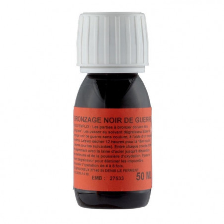 Bronzage noir de guerre Lefaucheux - 50 ml