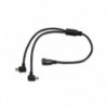 Câble adaptateur double Garmin pour delta - delta sport - pro 550 - pro70 - tt15 et t5