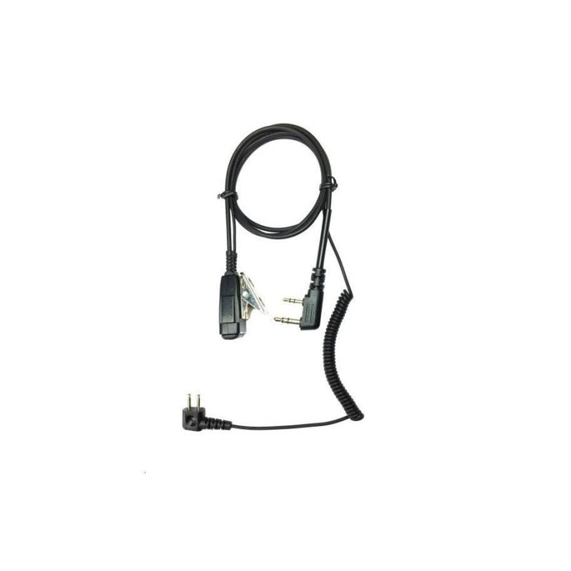 Câble Micro AlphaComSud pour Casque Antibruit Kenwood TK / Midland CT - G10