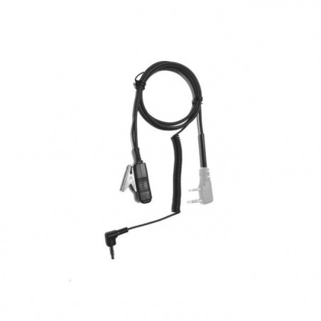 Câble Micro AlphaComSud pour Casque Antibruit Prise Coudée Midland Jack 3,5