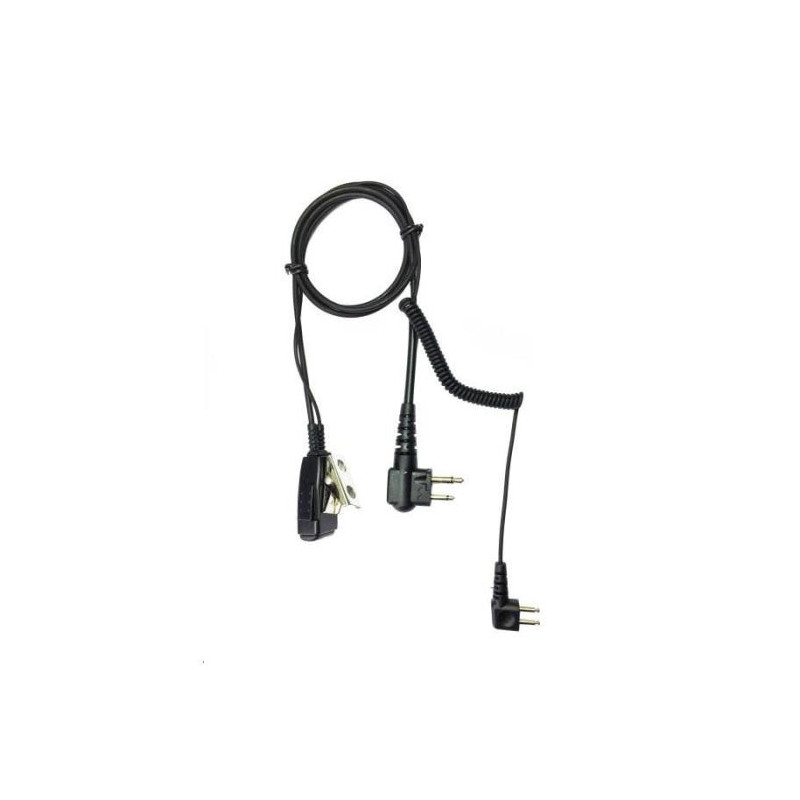 Câble Micro AlphaComSud pour Casque Antibruit Prise Coudée Motorola / Midland - G15