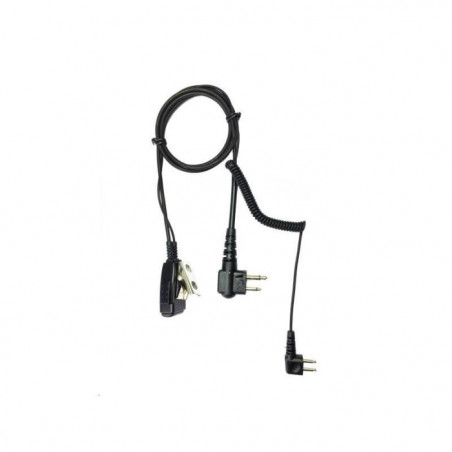 Câble Micro AlphaComSud pour Casque Antibruit Prise Coudée Motorola / Midland - G15