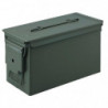 Caisse munition Métal cal.50 OLIVE 33X18X23 cm