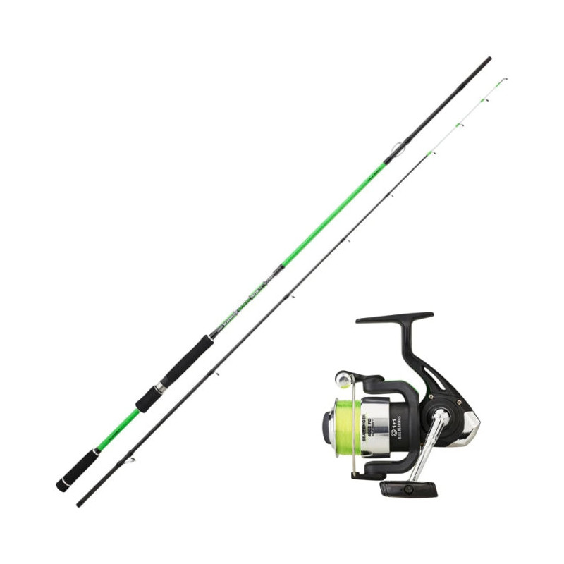 Canne Sunset Seavenger Squid -EGI Seavenger SW 4002 FD