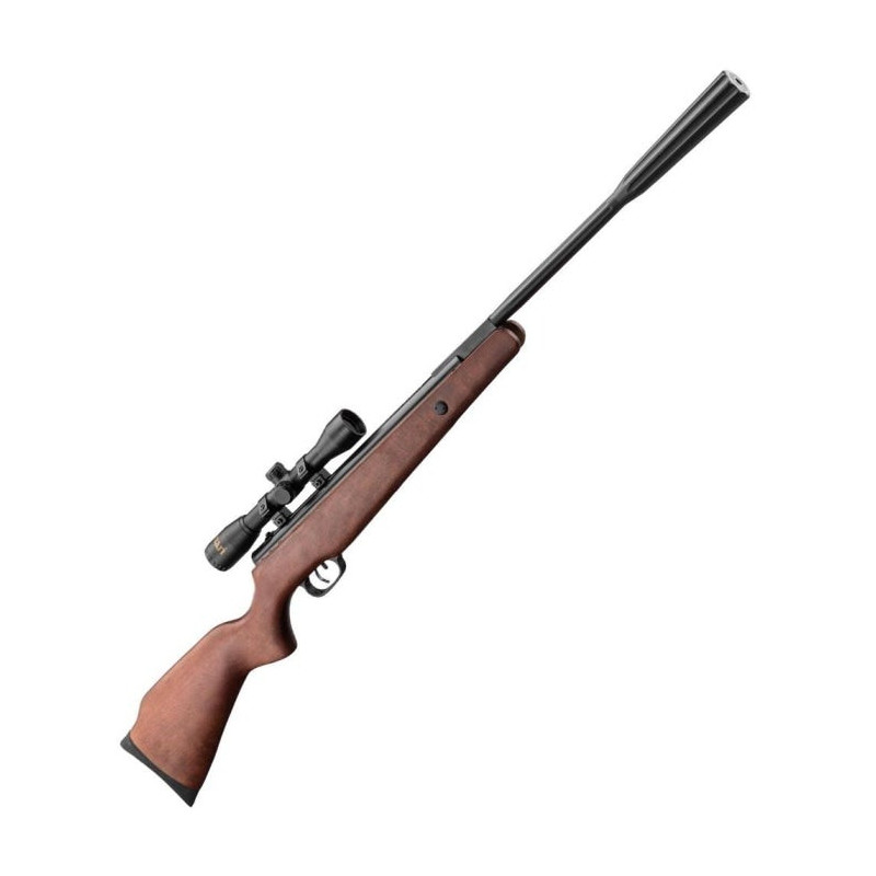 Carabine à plomb Beeman Quiet Tek bois avec lunette 4x32 - Cal. 4,5