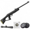 Carabine à plomb Gamo Delta Junior Fox GT Ring jaune - Cal. 4.5 Lunette RTI 4x32 et accessoires