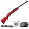 Carabine à plomb Gamo Delta Red synth - Cal. 4.5 Lunette RTI 4x32 et accessoires