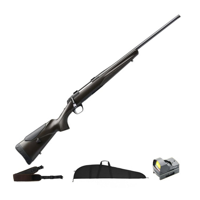 Carabine à Verrou Browning X-Bolt Sf Composite Brown - Cal. 30-06 - Pack Reflex