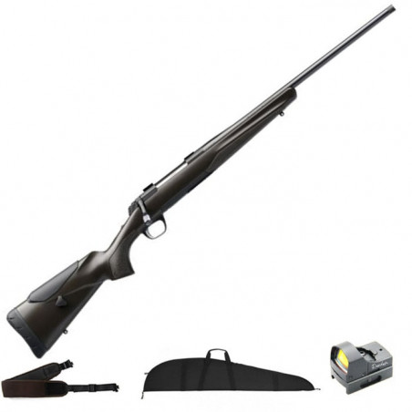 Carabine à Verrou Browning X-Bolt Sf Composite Brown - Cal. 30-06 - Pack Reflex