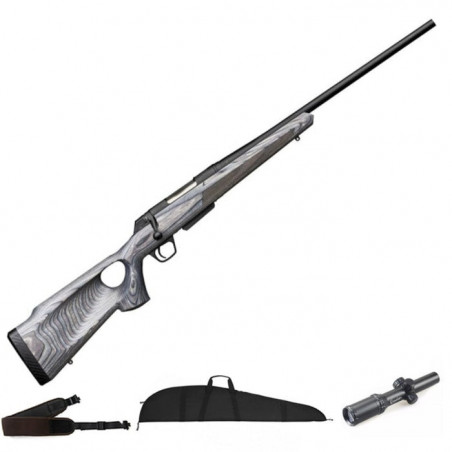 Carabine à Verrou Winchester XPR Thumbhole - Cal. 243 Win - Pack Battue