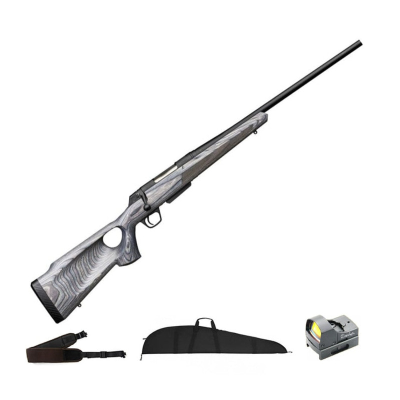 Carabine à Verrou Winchester XPR Thumbhole - Cal. 243 Win - Pack Reflex