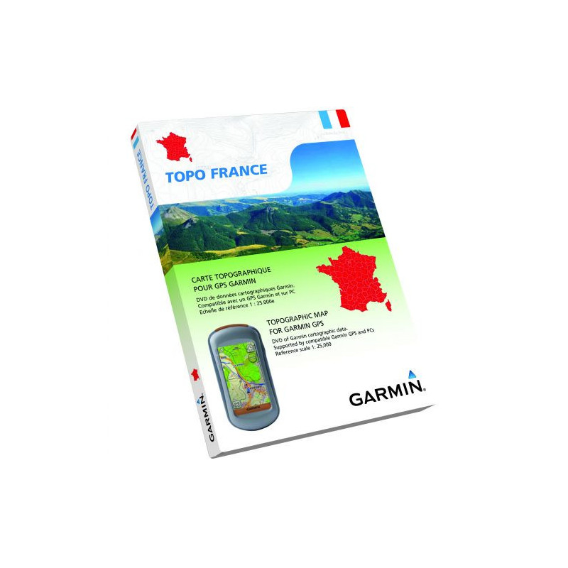 Carte - Topo France V3 Garmin entière Pro avec corse-ss Dom Tom