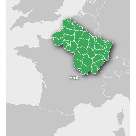 Carte Garmin Topo France V6 Pro Nord Est