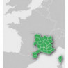 Carte Garmin Topo France V6 Pro Sud Est