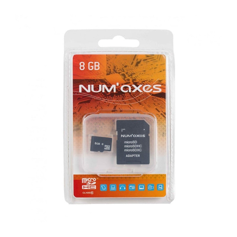 Carte Mémoire Num'Axes Micro SD